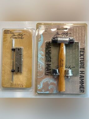 Tim Holtz Idea-ology Hammer & Punch Set